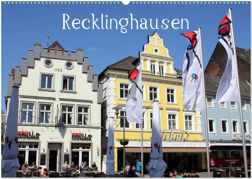 Recklinghausen (Wandkalender 2026 DIN A2 quer), CALVENDO Monatskalender