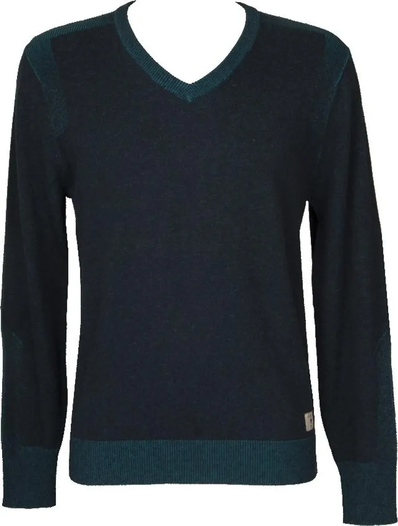 Pull Homme GUESS Col V M43R79 : Finition Anti-Bouloche en Coton et Laine