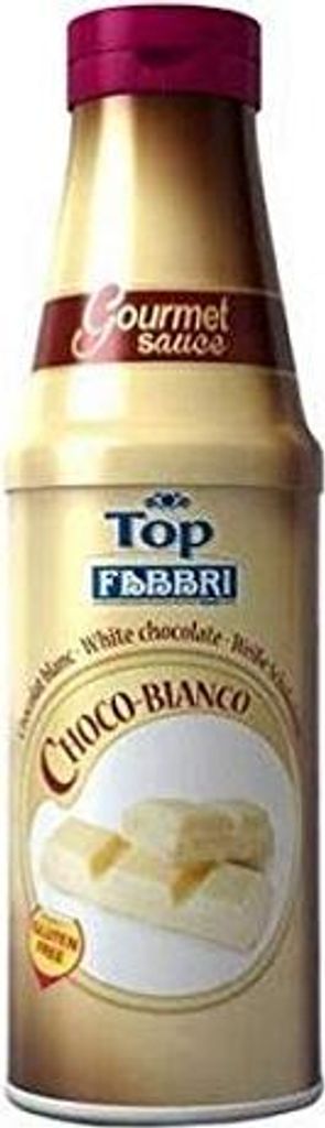 Fabbri gourmet sauce Topping cioccolato bianco weiße Produktbild 