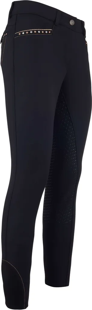 Culotte d'équitation pour l'été Imperial Riding Warmblood SFS Noir 38