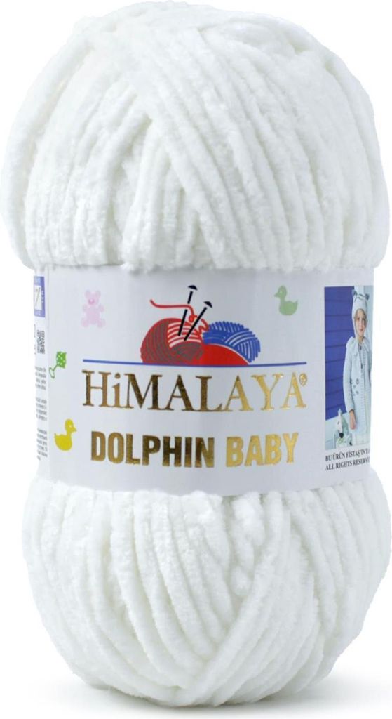 Himalaya Dolphin Baby - 100g - Farbe 80363 creme