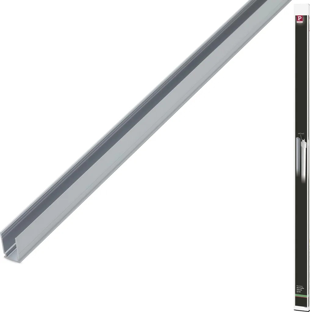 Supporto Profilo Alluminio Paulmann per Strisce LED 3000K 1 metro