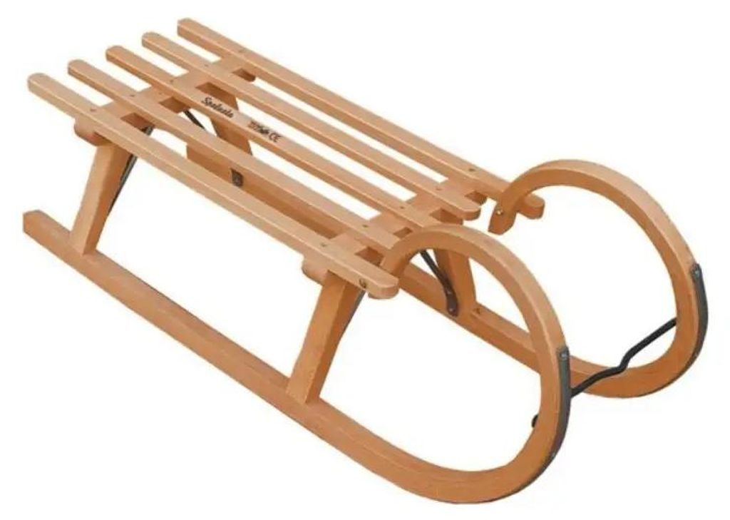 Slittino in legno Davos 2000/110 cm Immagine del prodotto 