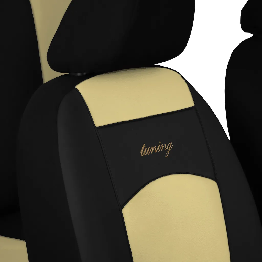 Coprisedili Auto Elegance Beige per Mazda CX-7 - Kit Comfort Totale - 4