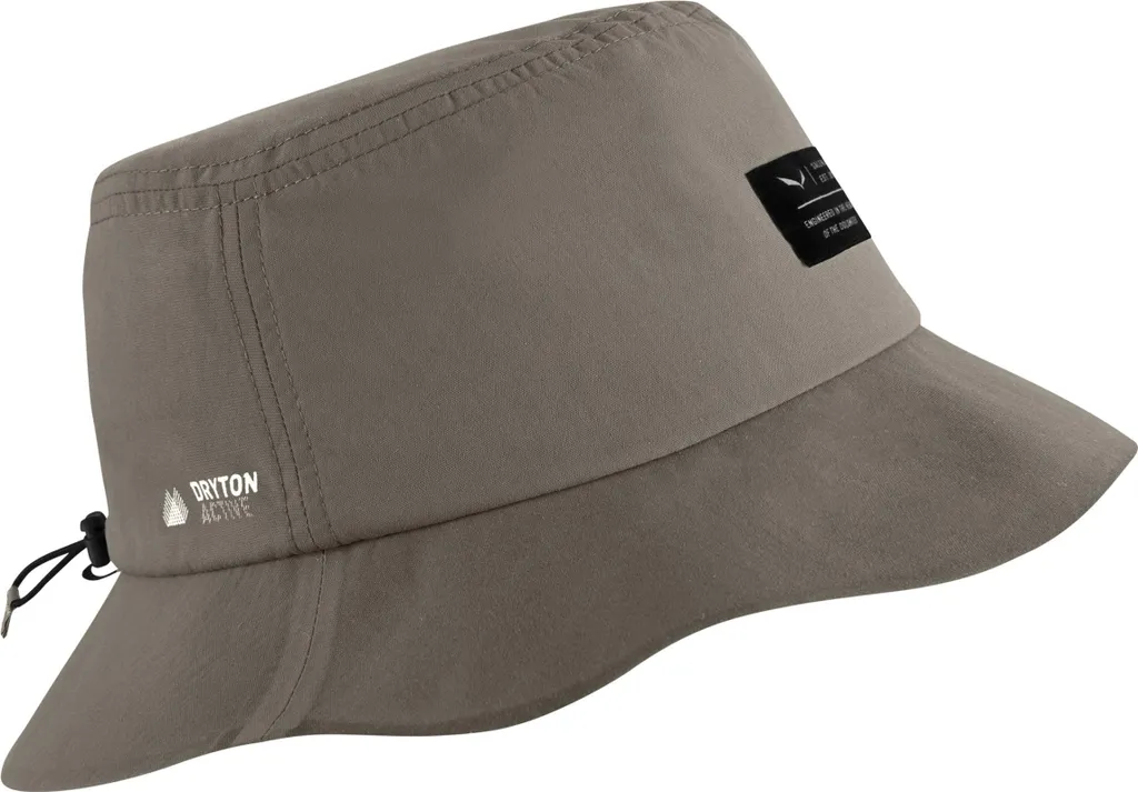 Chapeau Fanes 2 Brimmed Hat Salewa Brindle Taille S/56 pour Randonnée