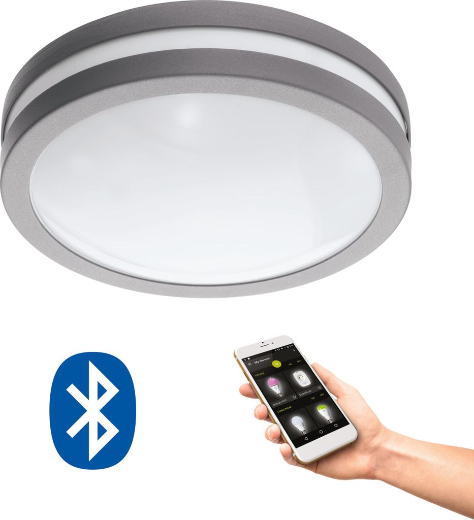 EGLO crosslink LED Außen-Deckenlampe Locana-C, Smart Home Produktbild 