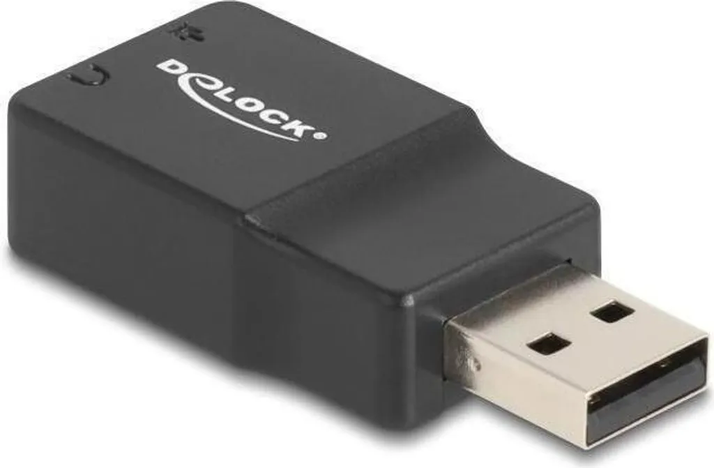 Carte Son USB Delock Plug & Play avec Sortie Audio et Entrée Micro - 2