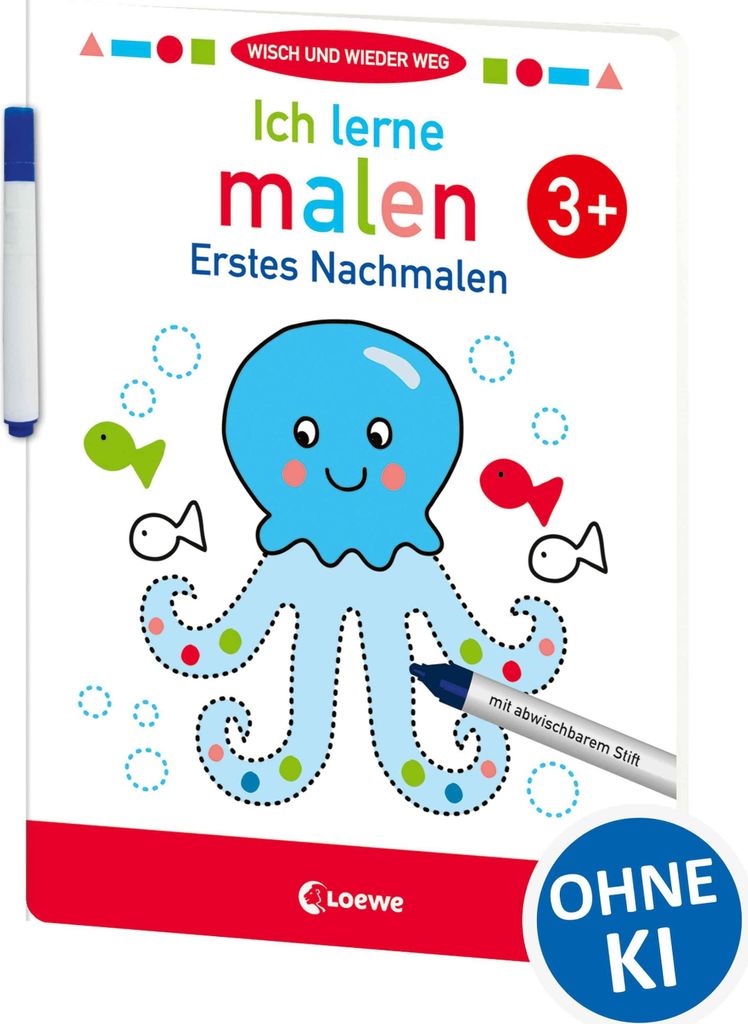 Wisch und wieder weg - Ich lerne malen 3+ Produktbild 