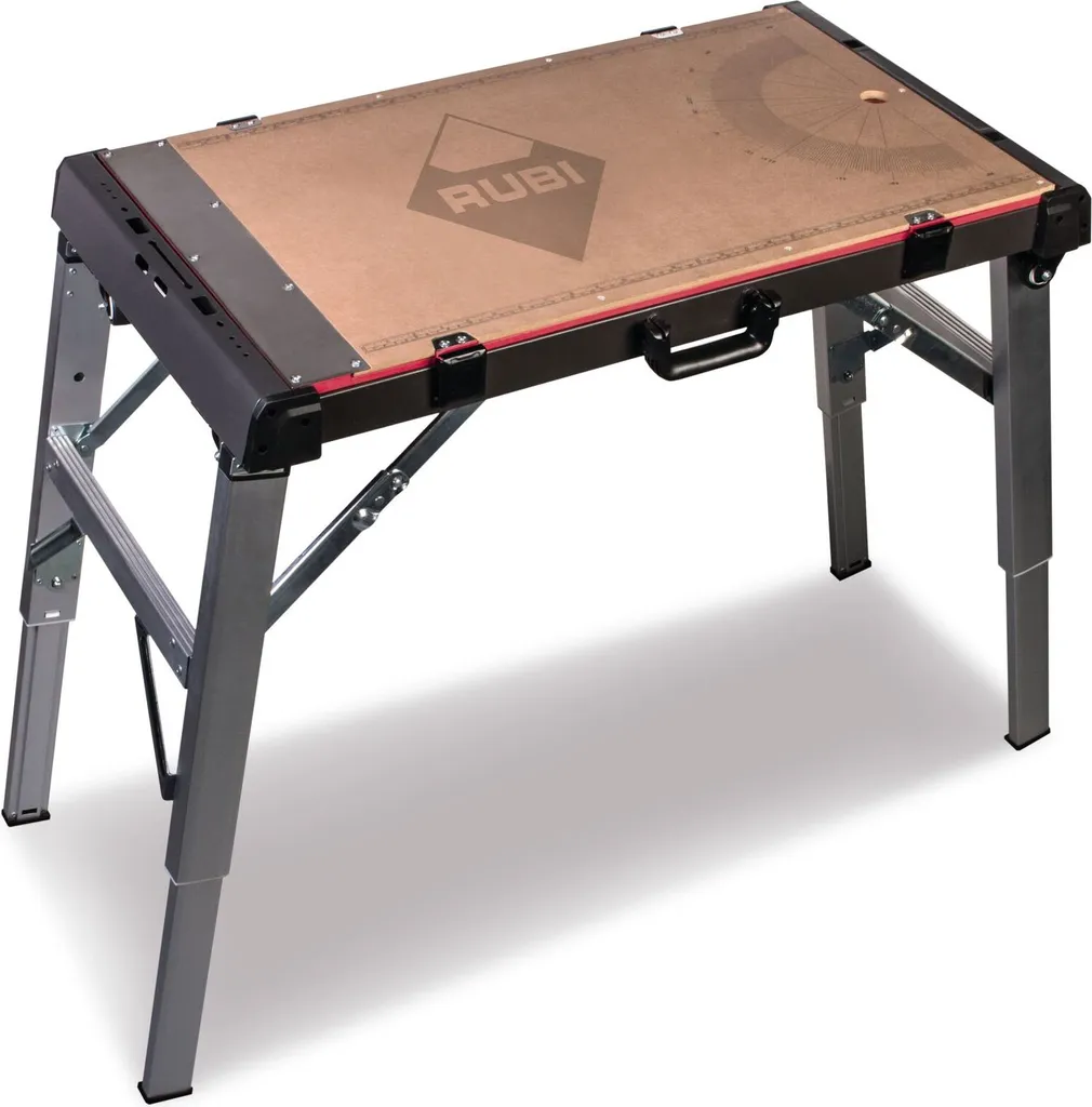 Table de travail pliante réglable 4 en 1 RUBI 66924 robuste et stable - 6