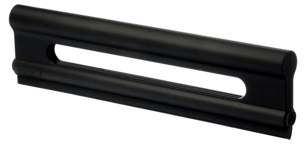 Duschabzieher mit handlichem Griff aus ABS-Kunststoff schwarz Silikonlippe DB2145