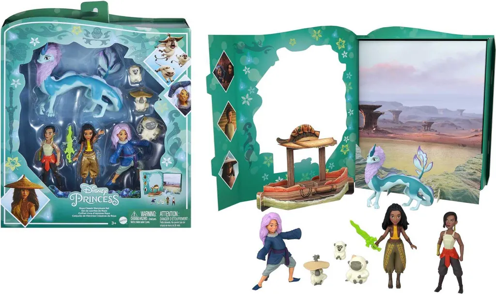 Histoires Disney Princesse Raya en coffret pour rituel du soir