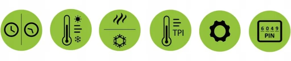 Régulateur thermique programmable E901 blanc : Économique et précis - 12