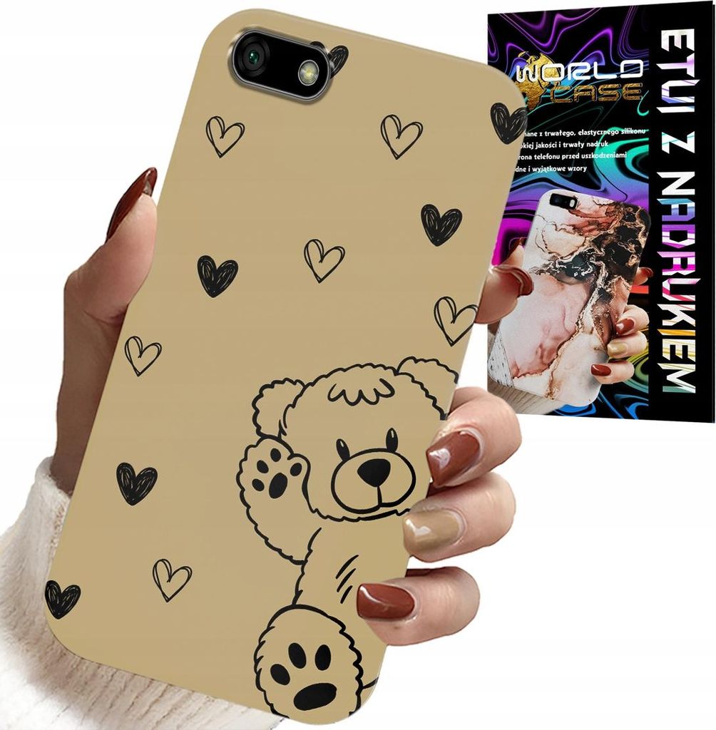 Fall Für Huawei Y5 2018 - Teddybär Pro Maxzak Designs Für Kinder Fall