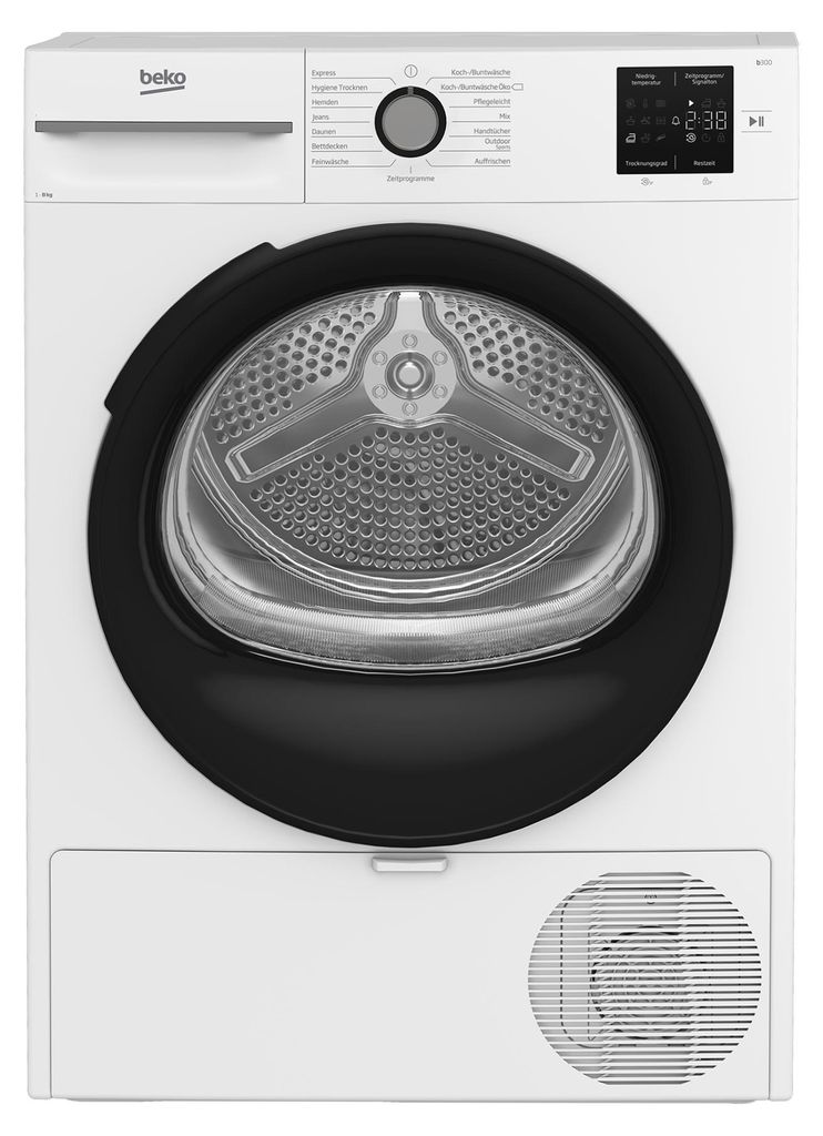 Asciugatrice a pompa di calore Beko BM3T38220X Immagine del prodotto 