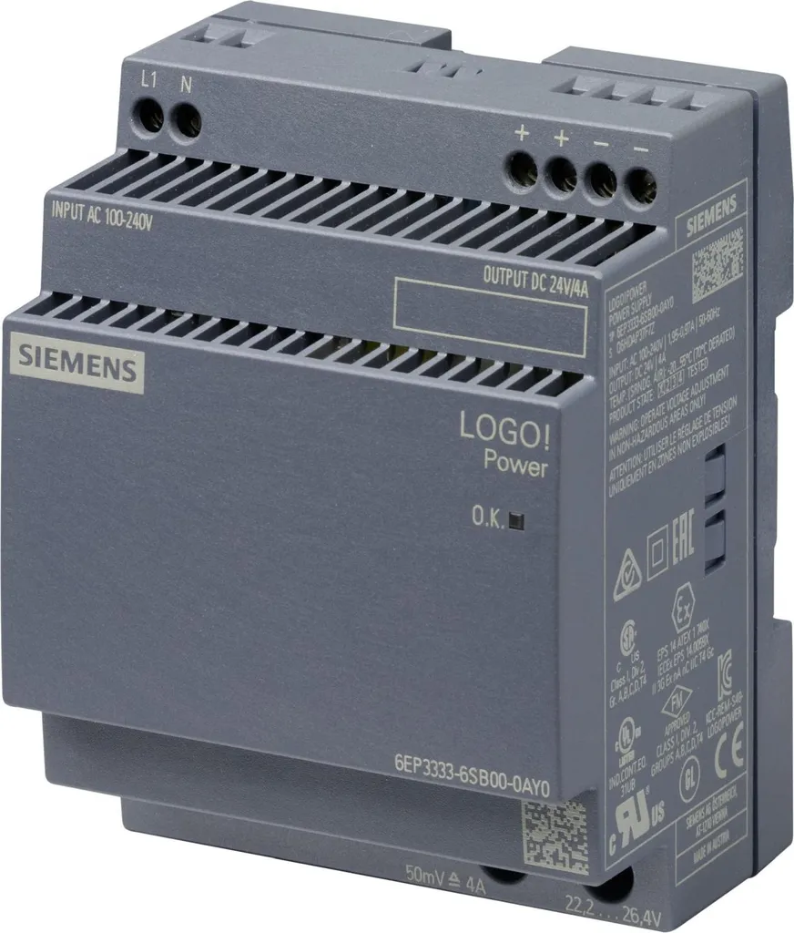 Siemens 6EP3333-6SB00-0AY0 Alimentatore e convertitore di tensione per interni multicolore (6EP3333-6SB00-0AY0)