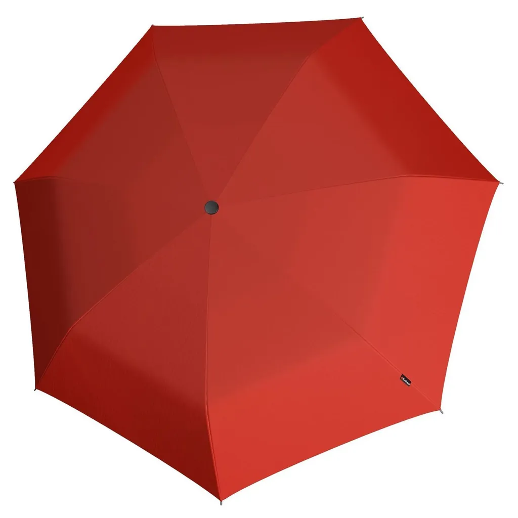 Knirps ombrello tascabile ombrello X1 Manual Glam Red rosso scuro