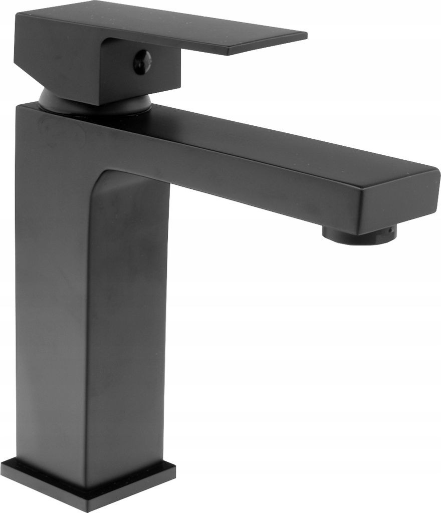 Cube Schwarz Waschtischarmatur Quadratischer Wasserhahn