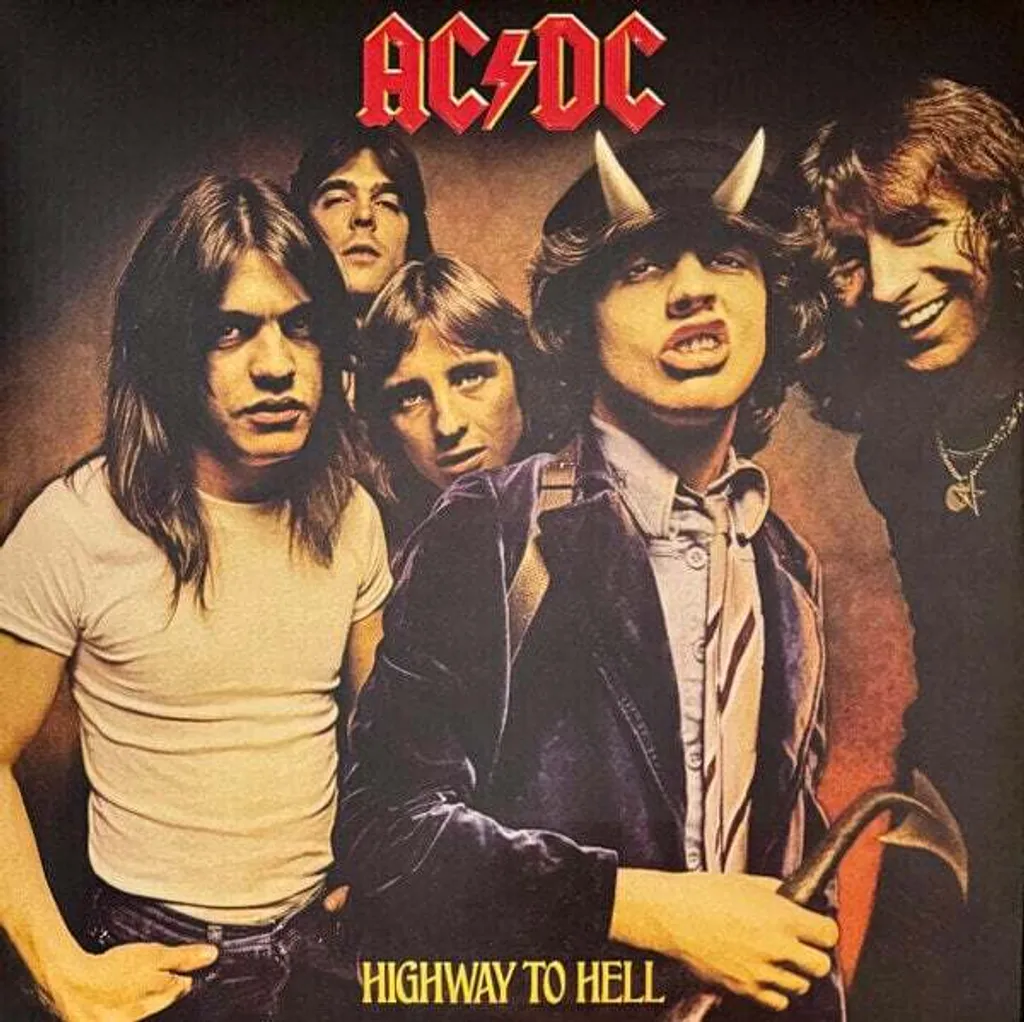 Vinyle AC/DC Highway To Hell LP Red/Orange Merge Edition Anniversaire