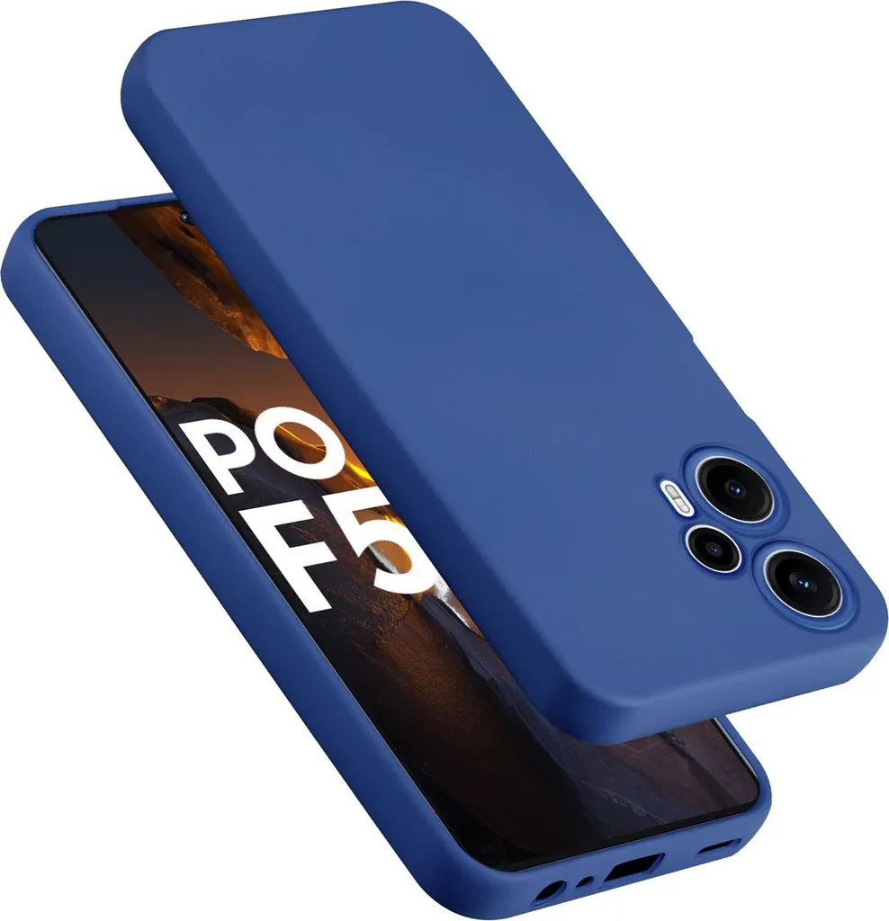 Custodia Xiaomi Poco F5 Cadorabo Silicone Liquido - Sicura e Morbida
