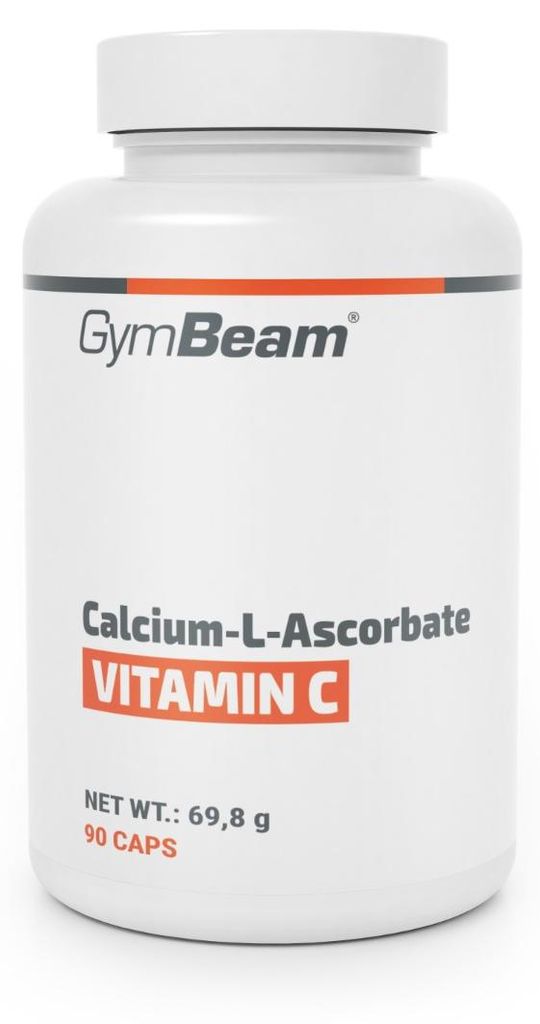 GymBeam - Vitamin C (Calcium-L-Ascorbat), 90 Kapseln