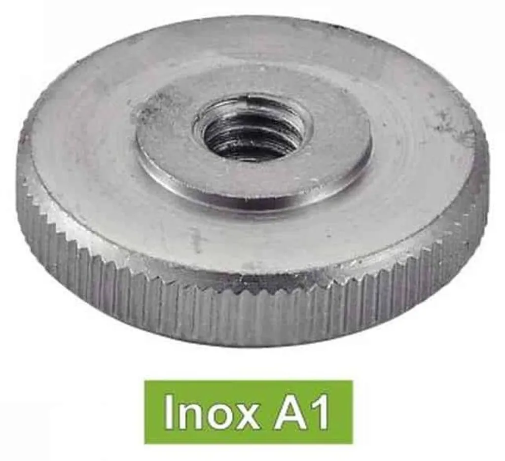 Écrou Moleté M2 Extra Plat pour Modélisme et Impression 3D - 100 Unités