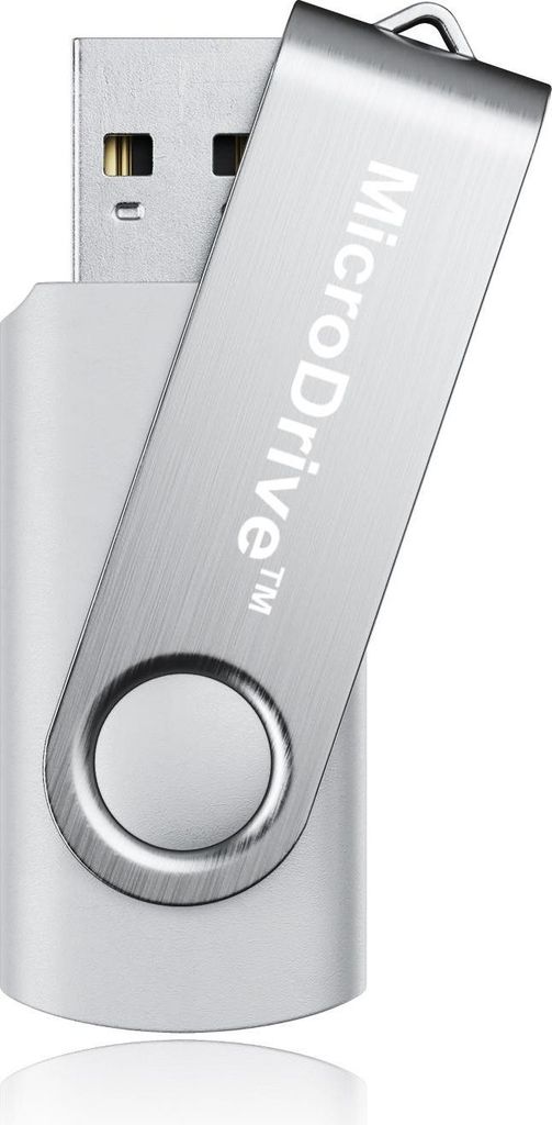 4 GB USB 2.0 Stick Flash USB Drive Swivel USB Flashdrive Speicherstick Memorystick Farbe: Weiß