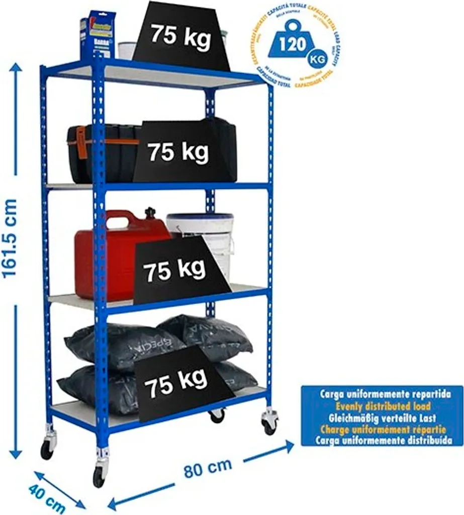 Optimisation Espace de Stockage avec l'Étagère Mobile Maderclick Mini