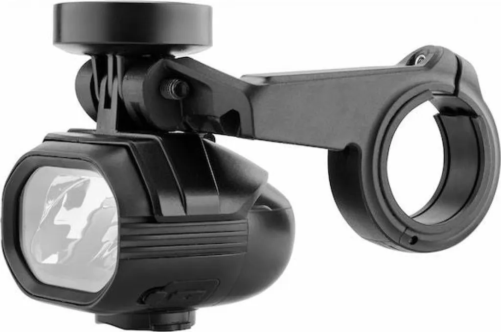 Feu avant Procraft 150 Lux StVZO compact noir pour vélo de trekking