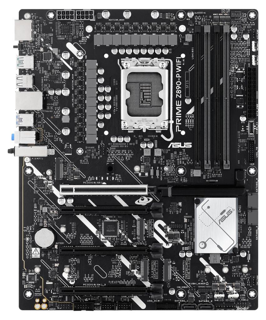 ASUS PRIME Z890-P WIFI Intel Z890 LGA 1851 (Socket V1) ATX Immagine del prodotto 