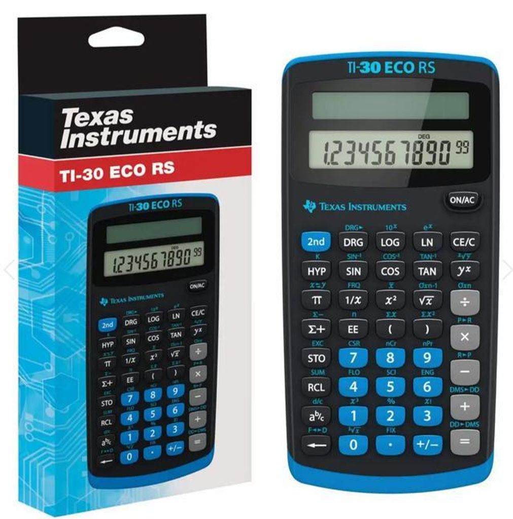 Texas Instruments Schulrechner TI-30X II S Solar Produktbild 