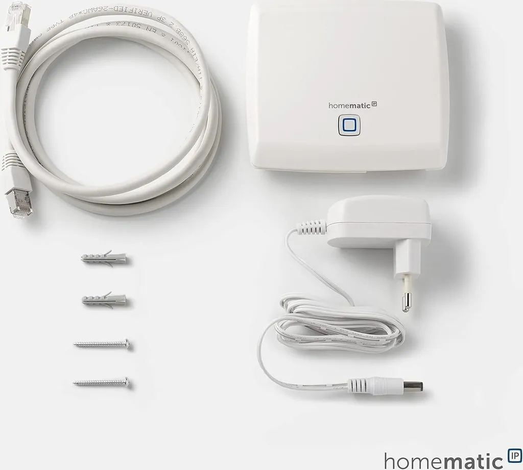Homematic IP HMIP-HAP Point d'Accès Centrale Smart Home Domotique Blanche - 32