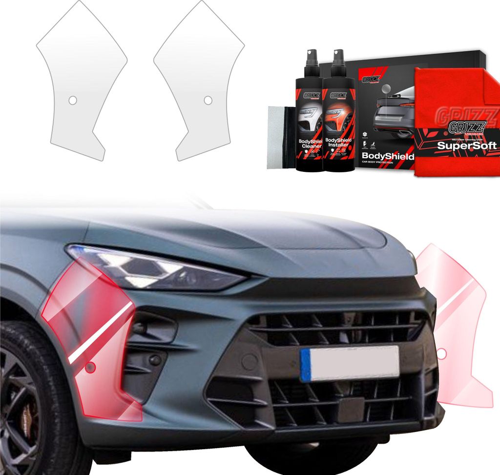 2in1 Schutzfolie für Stoßstange - Cupra Terramar (2024-2025) Grizz Protector