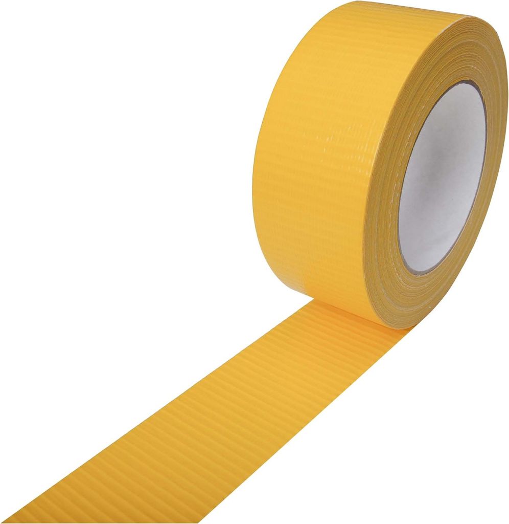 Gewebeklebeband gelb Panzertape Gaffaband Panzerband 48 mm x 50 m