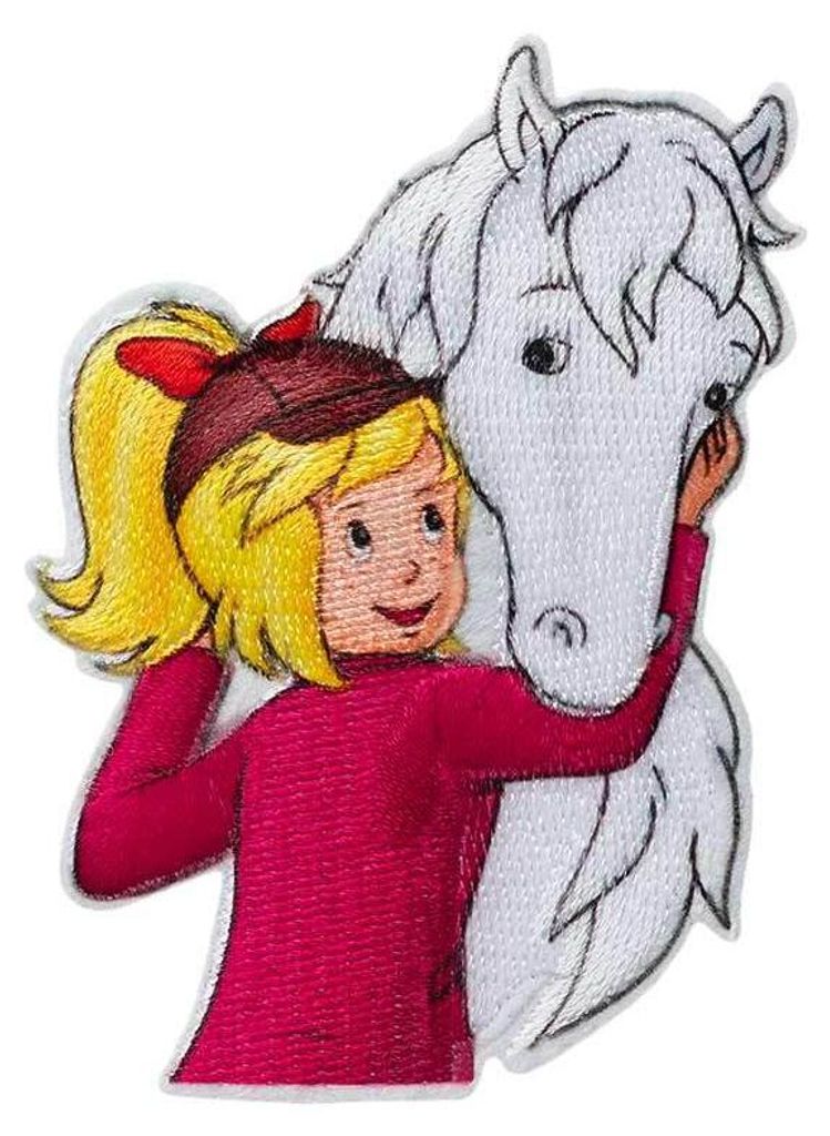 Bibi & Tina © Bibi - toppa, iron-on, iron-on, appliqué, Immagine del prodotto 