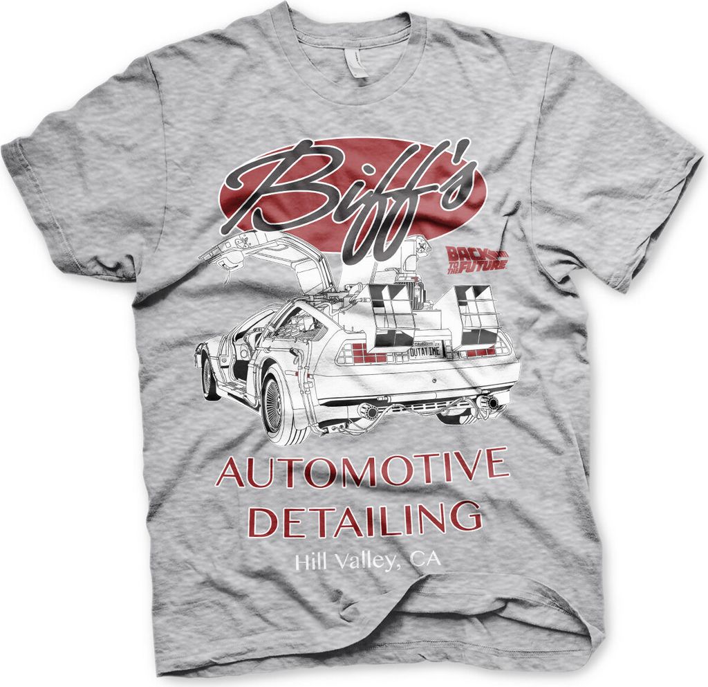 Biff's Automotive Detailing T-Shirt - XX-Large - Heather-Grey
