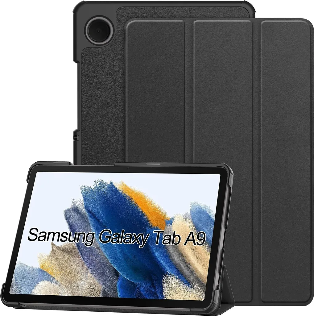 Cover Samsung Tab A9 8.7 Pollici - Custodia Slim Protettiva Nero INF