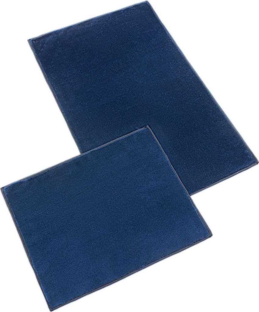 BANYGOLD Satz - ohne Dekoration - Satz 60x100, 60x50 cm - Dunkelblau