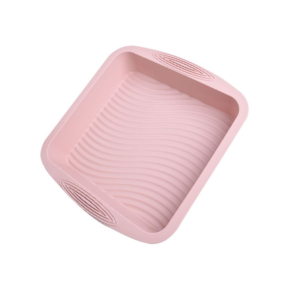 Kuchenform, gewellte Maserung, leicht zu lösen, antihaftbeschichtet, lebensmittelechtes Silikon, selbstgemachte Toastbrotform, Küchenbedarf