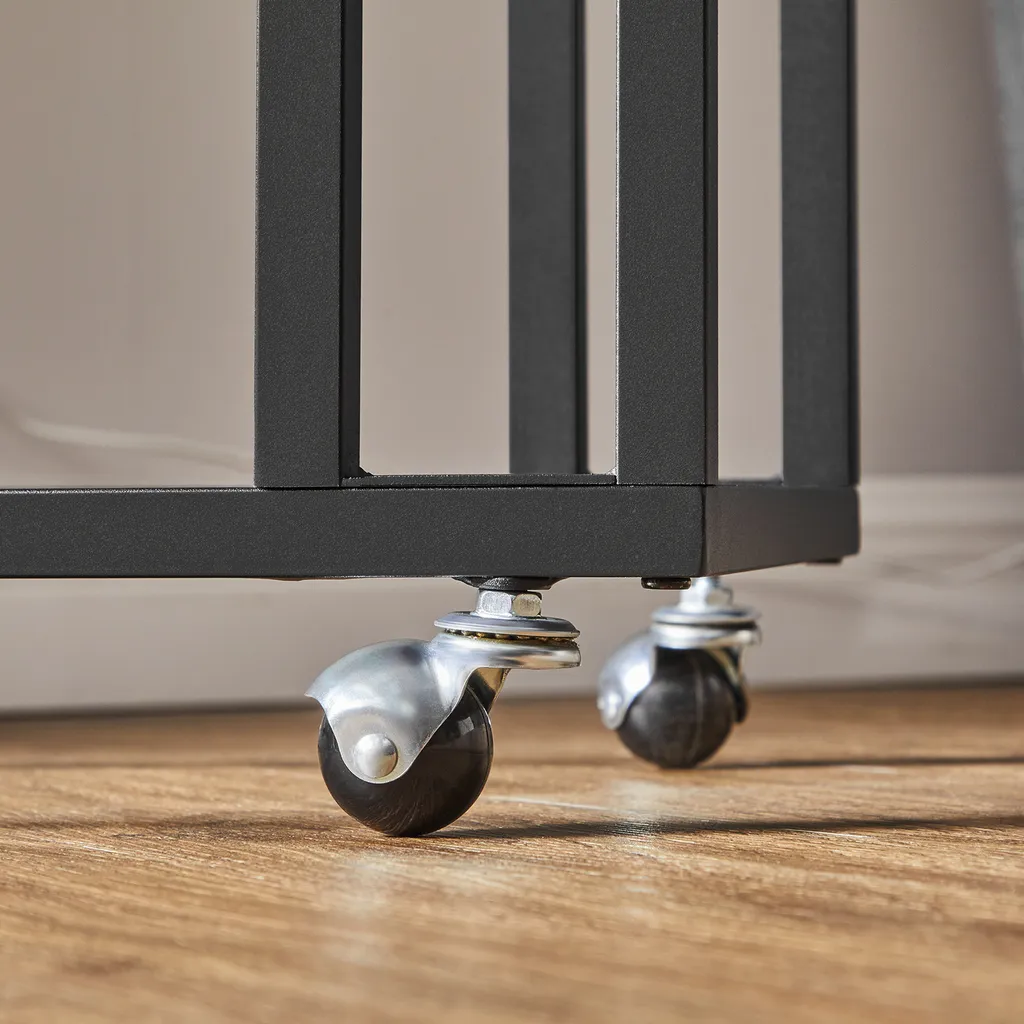 Petite Table de Salon Gain de Place Mobile pour Espaces Restreints