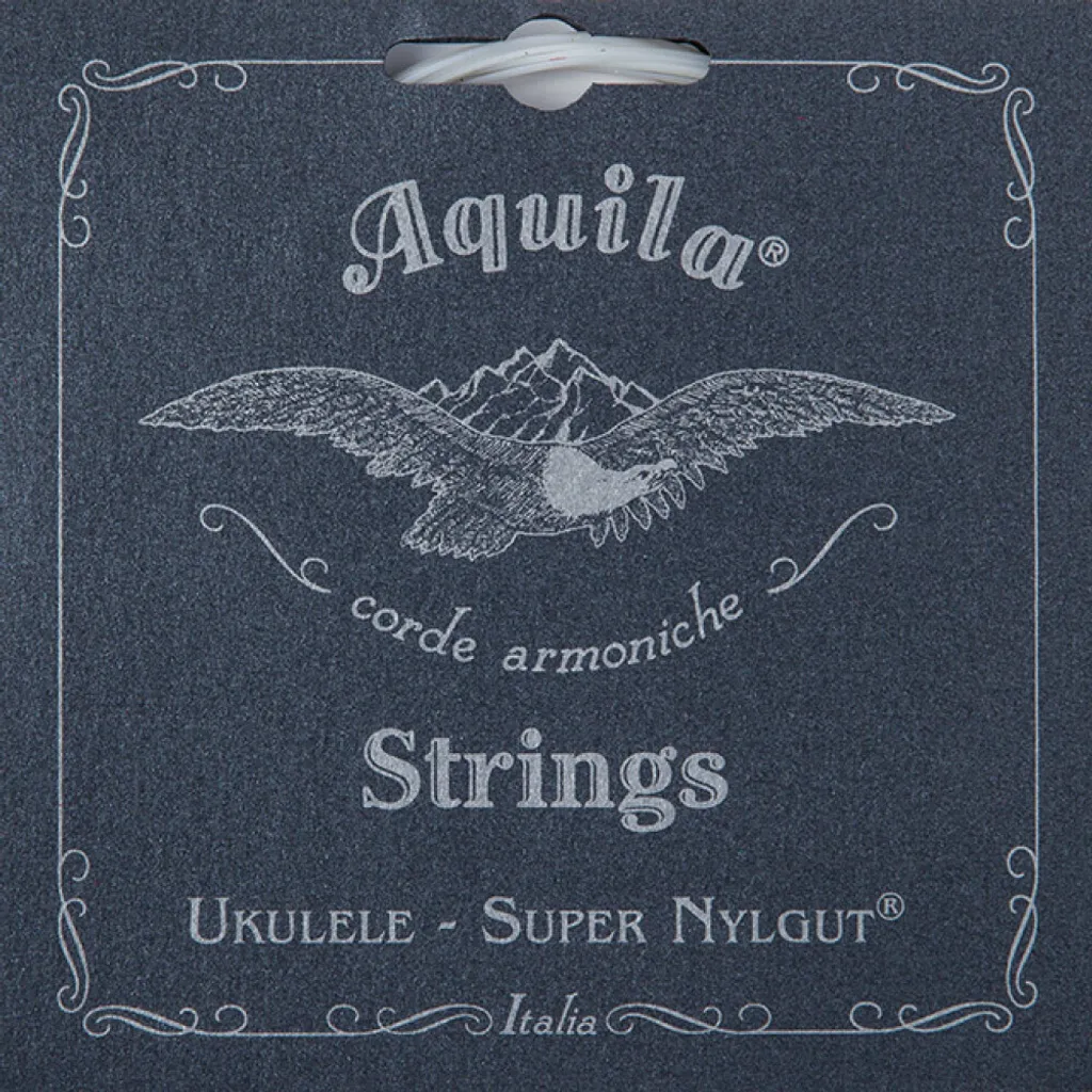 Jeu de Cordes Super Nylgut Aquila 101U pour Ukulélé Soprano Sol Bas