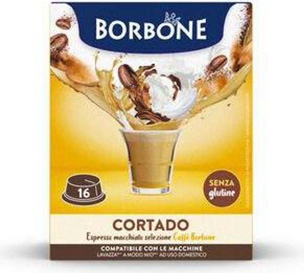 Caffè Borbone Capsule per Lavazza Cortado 16 pz Immagine del prodotto 