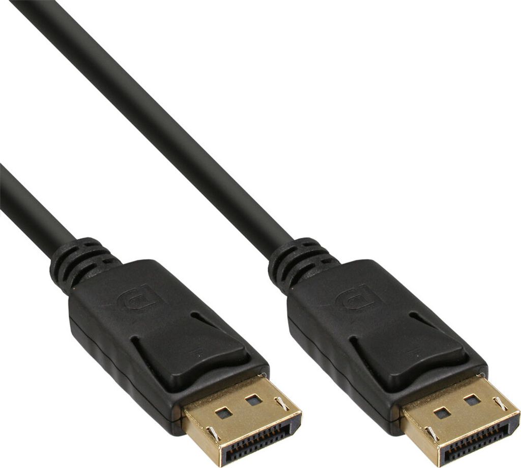 Cavo InLine® 17155P DisplayPort, nero, contatti e, 0,5 m Immagine del prodotto 
