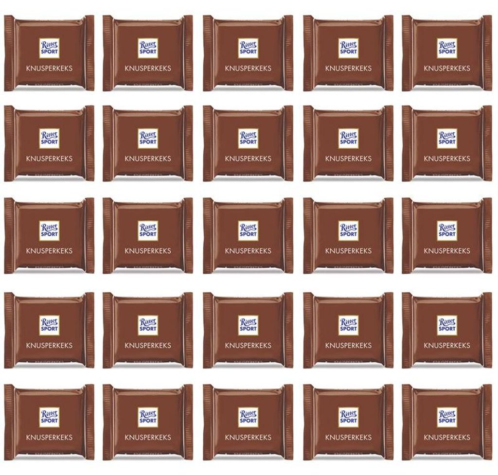 Ritter Sport mini Knusperkeks 25er Produktbild 