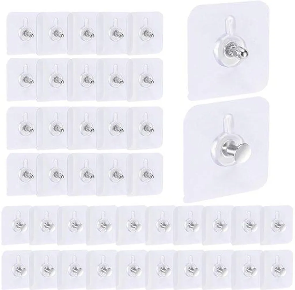 Fixations adhésives murales lot de 40 pour cadres et décorations légères