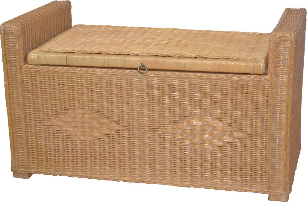 Rattansitztruhe mit Stauraum Cosy Produktbild 