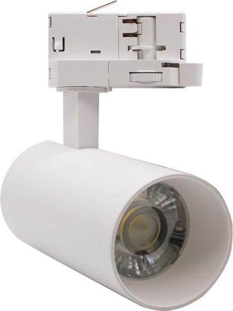 Dreiphasen-LED-Schienenstrahler CCT 20W 60° Weiß - 3000K/4000K/6500K