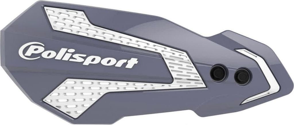 POLISPORT MX FLOW Handguards 8308200042 grau/weiß