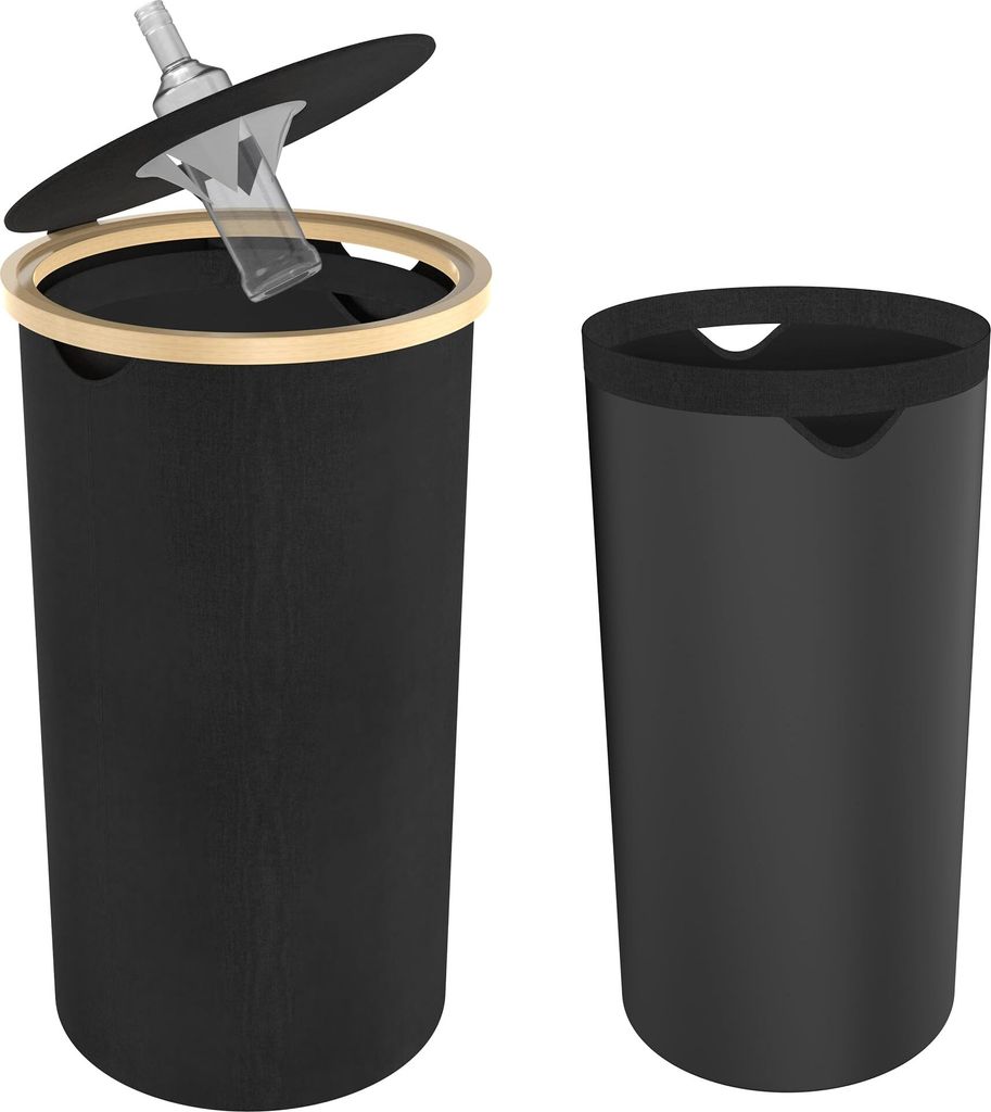 JOIEYOU Pfandflaschen Sammelbehälter 100L Flaschensammler Produktbild 