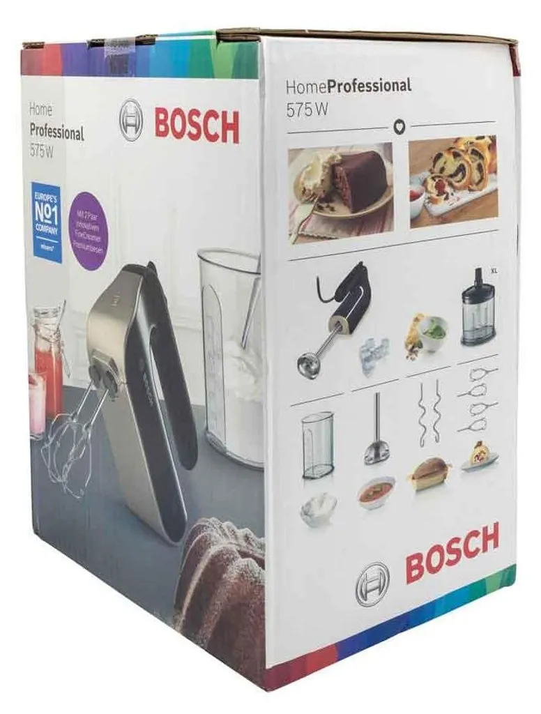 Mixeur plongeant et batteur Bosch MFQ 4885 pour pâtisserie maison 575W - 23