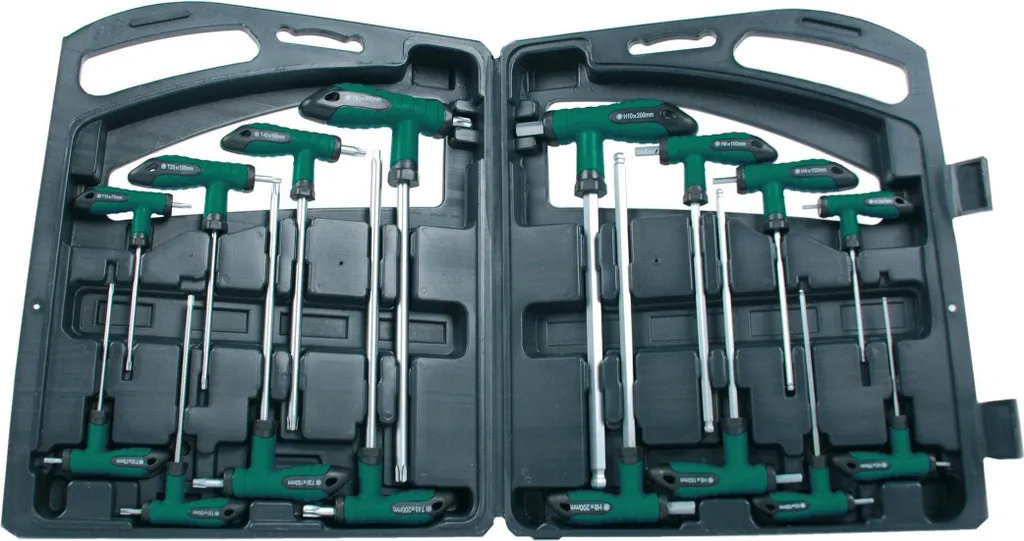 Visser dans les angles difficiles : Tournevis d'angle Mannesmann 16 pcs - 7